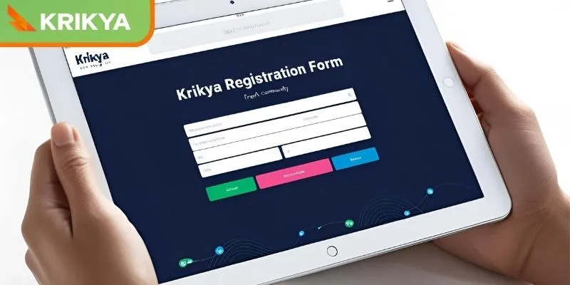 KRIKYA registration process is easy to understand