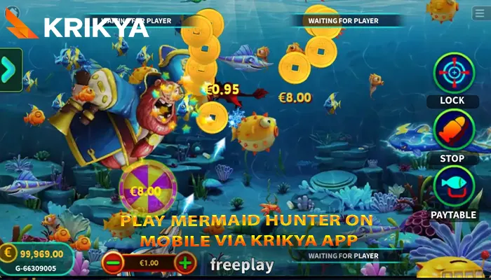 Play Mermaid Hunter on mobile via Krikya app