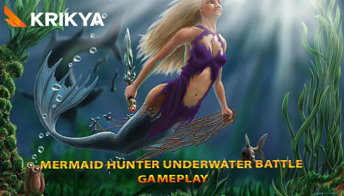Mermaid Hunter underwater battle gameplay